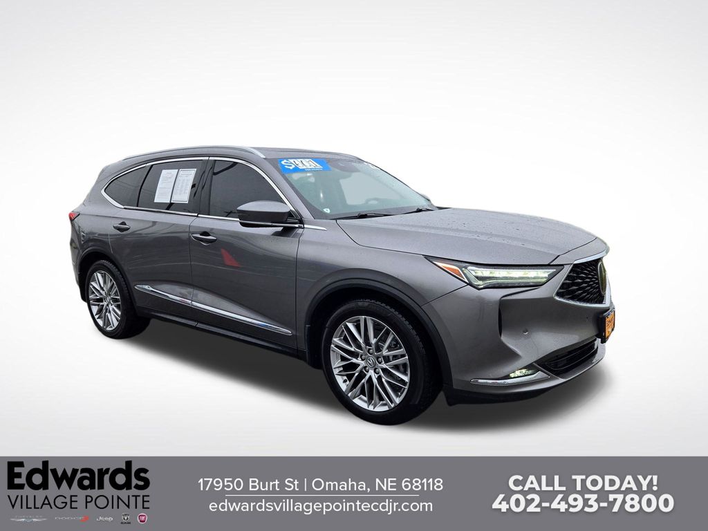 Liquid Carbon Metallic 2023 Acura MDX SH-AWD with Advance Package SUV / Crossover All-Wheel Drive Automatic