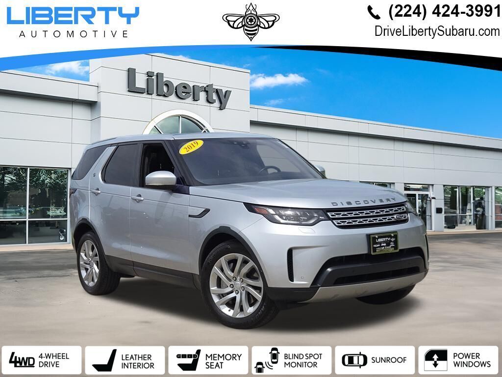 Indus Silver Metallic 2019 Land Rover Discovery SUV / Crossover All-Wheel Drive 8-Speed Automatic