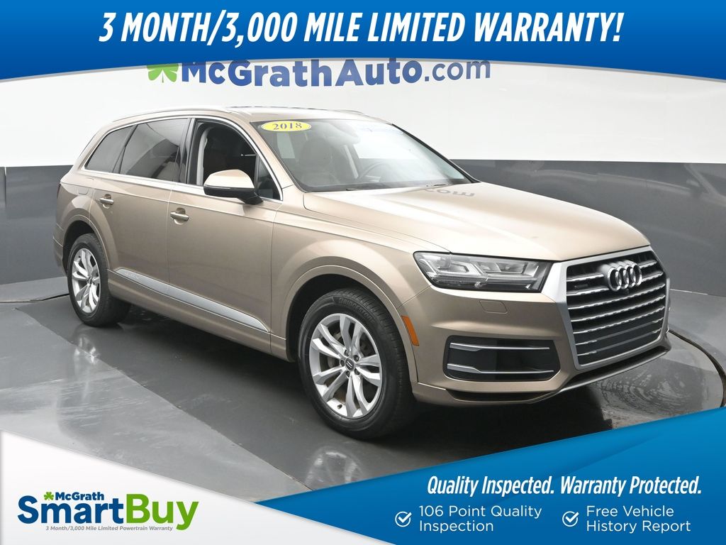 Brown (Beige Metallic) 2018 Audi Q7 SUV / Crossover 8-Speed Automatic