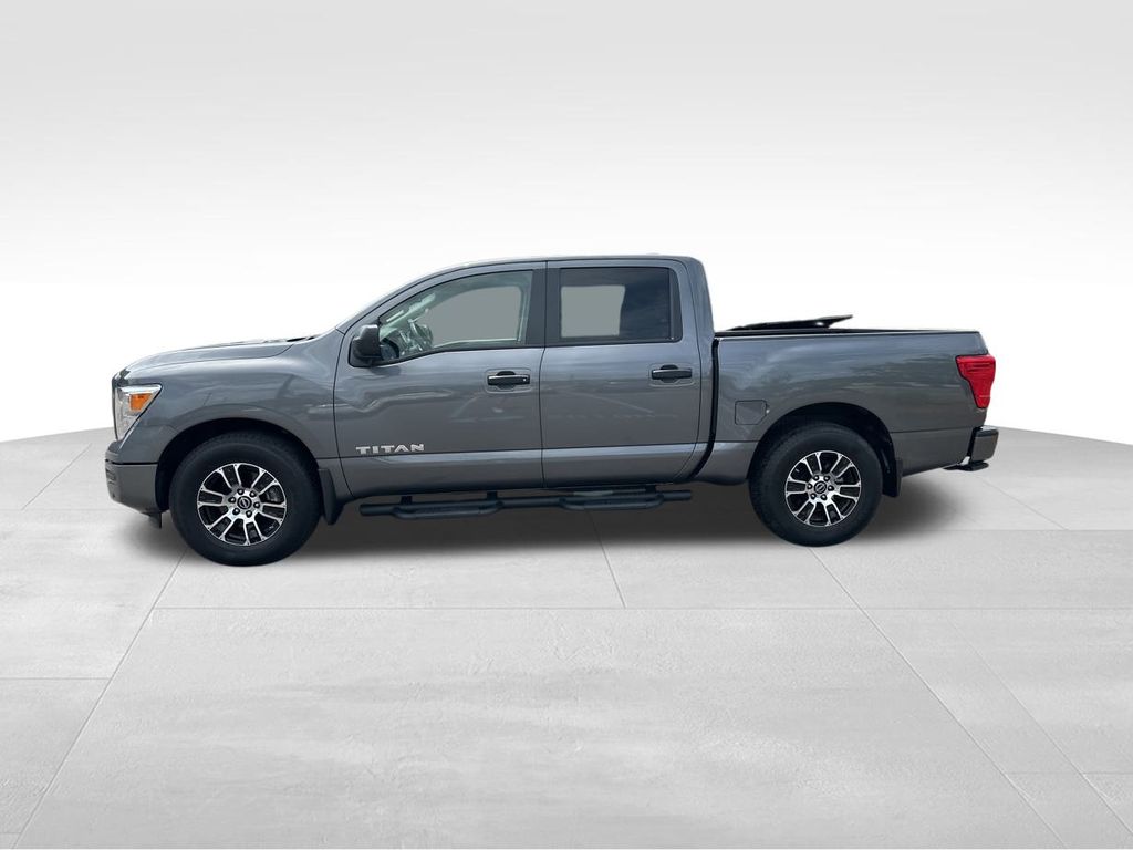2023 Gun Metallic Nissan Titan SV RWD Truck