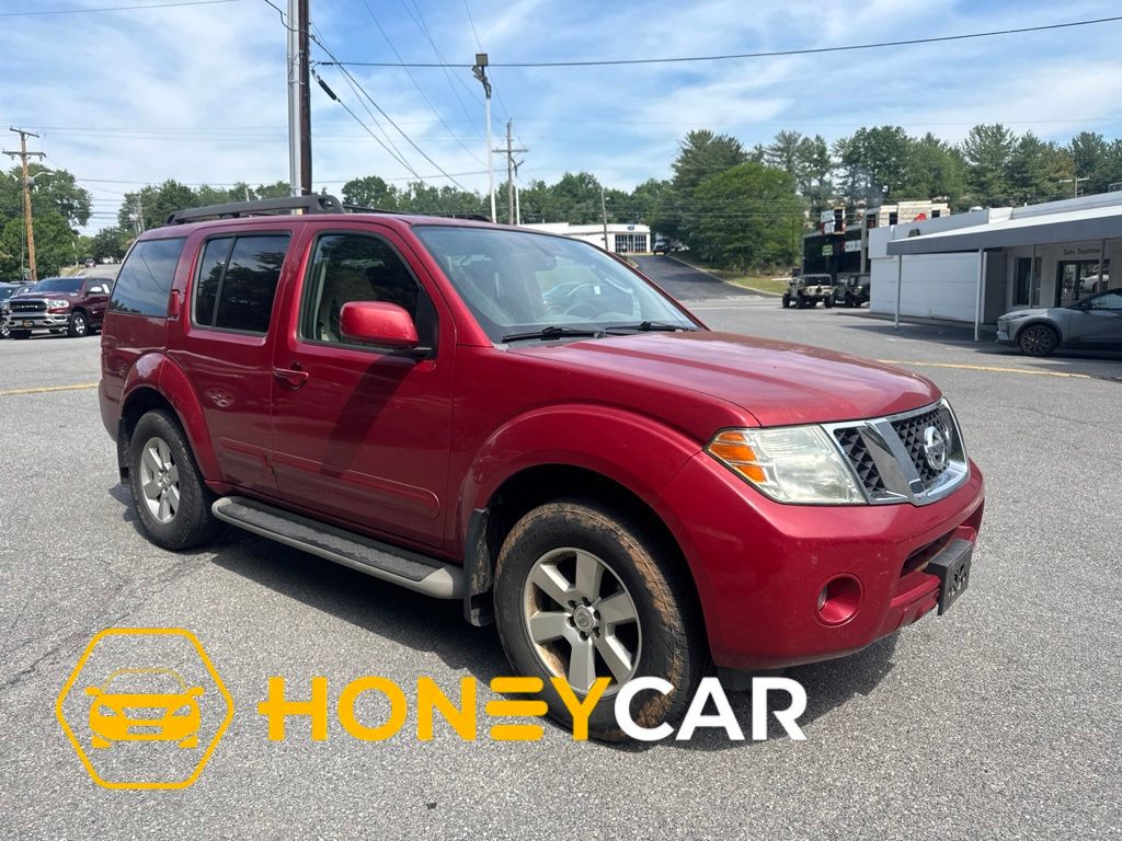 Red (Maroon) 2012 Nissan Pathfinder SV 4WD SUV / Crossover Four-Wheel Drive 5-Speed Automatic