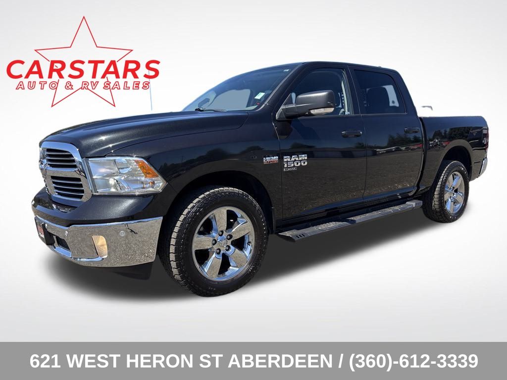 2019 Brilliant Black Crystal Pearlcoat Ram 1500 Classic Big Horn 4X4 Truck