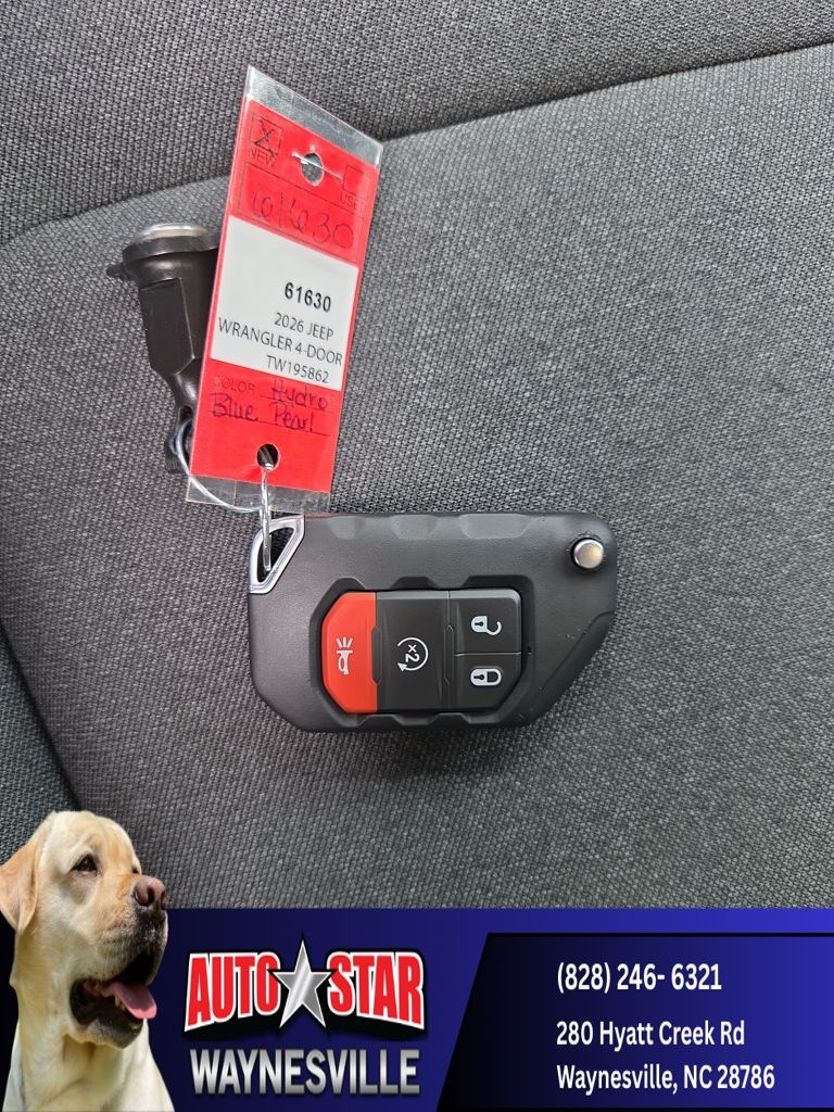 new 2026 Jeep Wrangler car, priced at $48,490