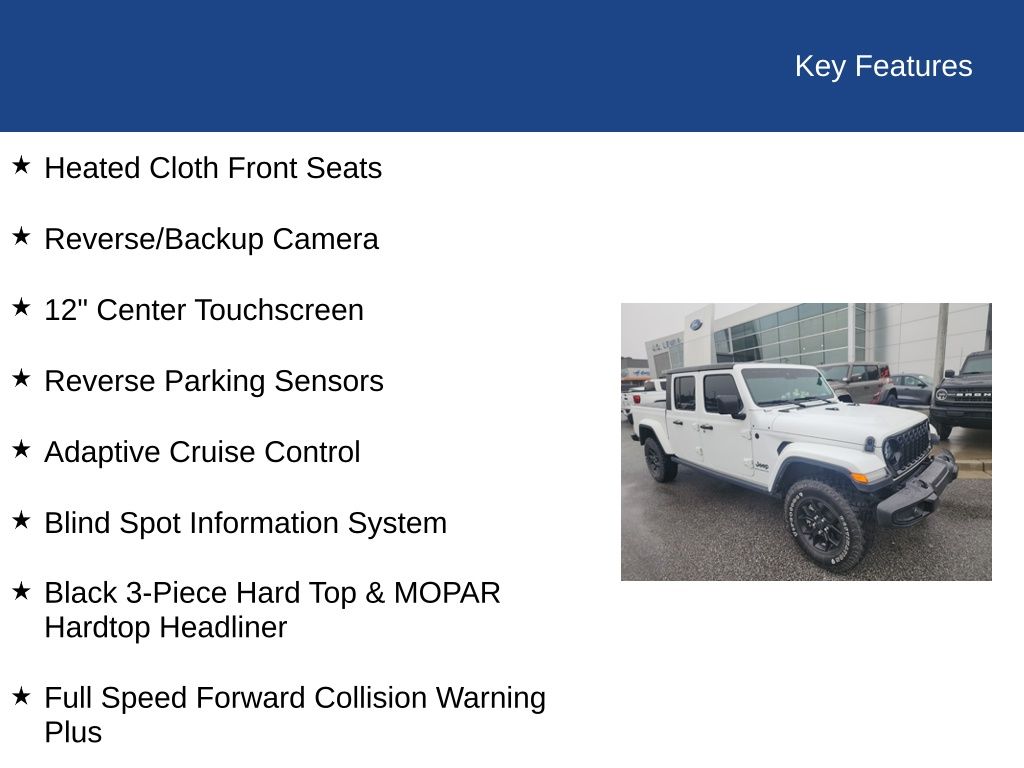 2024 Jeep Gladiator Willys