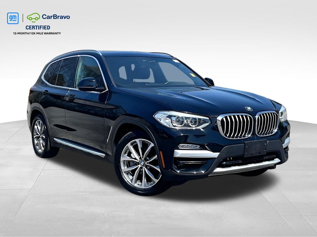 Jet Black 2019 BMW X3 xDrive30i AWD SUV / Crossover All-Wheel Drive 8-Speed Automatic