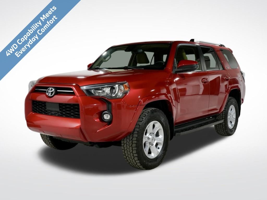 Barcelona Red Metallic 2022 Toyota 4Runner SR5 4WD SUV / Crossover Four-Wheel Drive 5-Speed Automatic