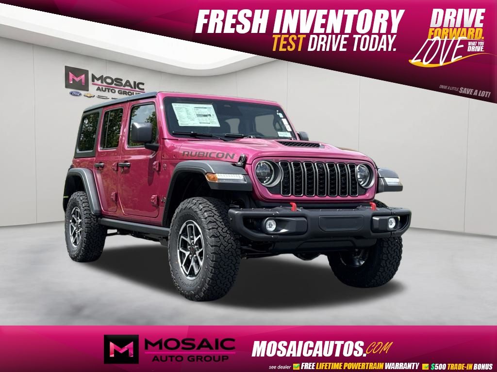 Tuscadero Pearlcoat 2026 Jeep Wrangler SUV / Crossover Four-Wheel Drive 8-Speed Automatic