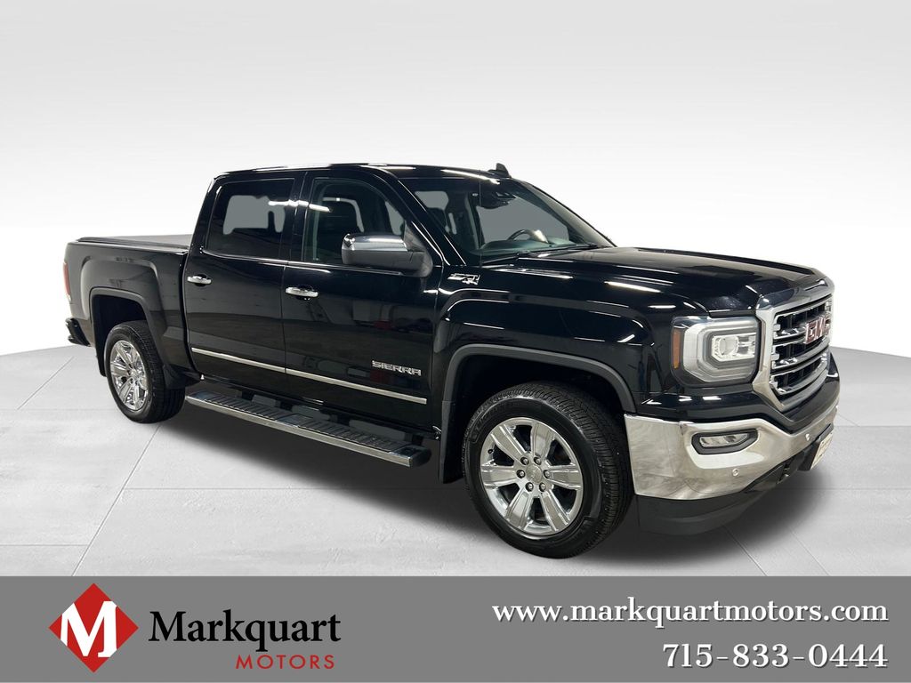 Onyx Black 2017 GMC Sierra 1500 Pickup Truck Four-Wheel Drive 8-Speed Automatic Overdrive