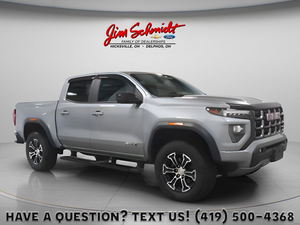 Sterling Metallic 2024 GMC Canyon Pickup Truck Four-Wheel Drive 8-Speed Automatic