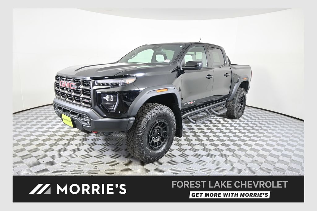 Onyx Black 2024 GMC Canyon Pickup Truck Four-Wheel Drive 8-Speed Automatic