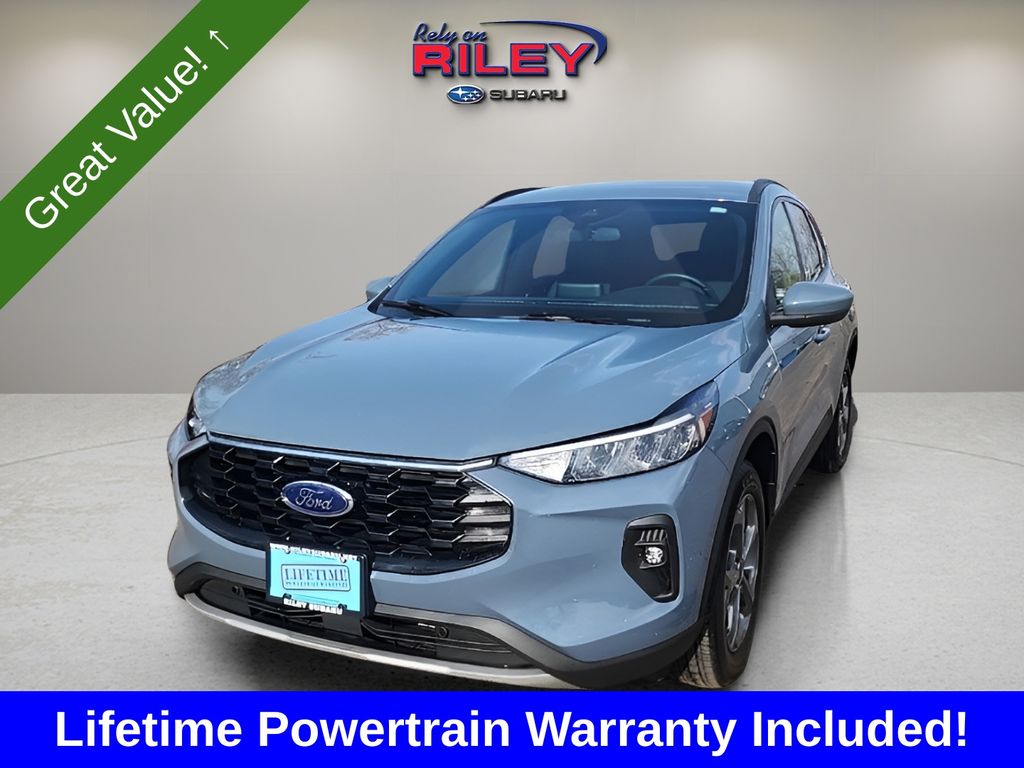 Vapor Blue 2025 Ford Escape SUV / Crossover All-Wheel Drive 8-Speed Automatic
