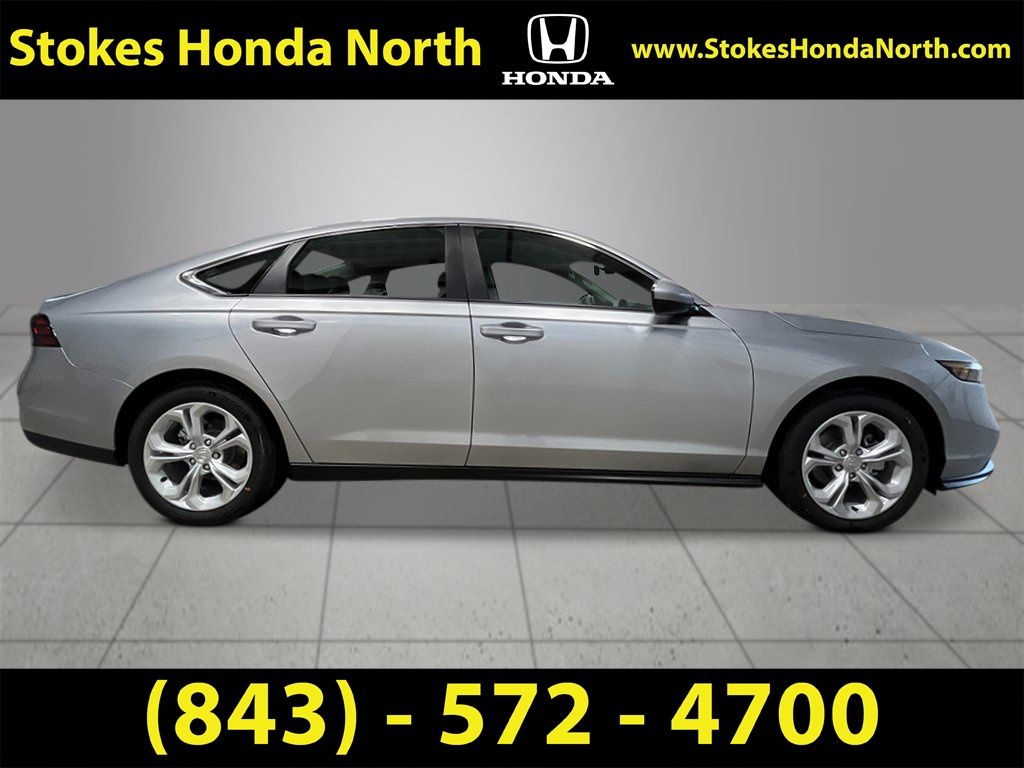 2026 Honda Accord LX Silver at Stokes Honda North