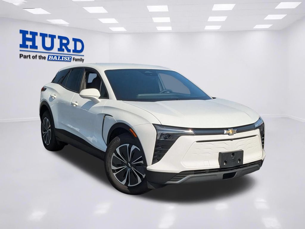 Summit White 2025 Chevrolet Blazer EV SUV / Crossover All-Wheel Drive 1-Speed Automatic