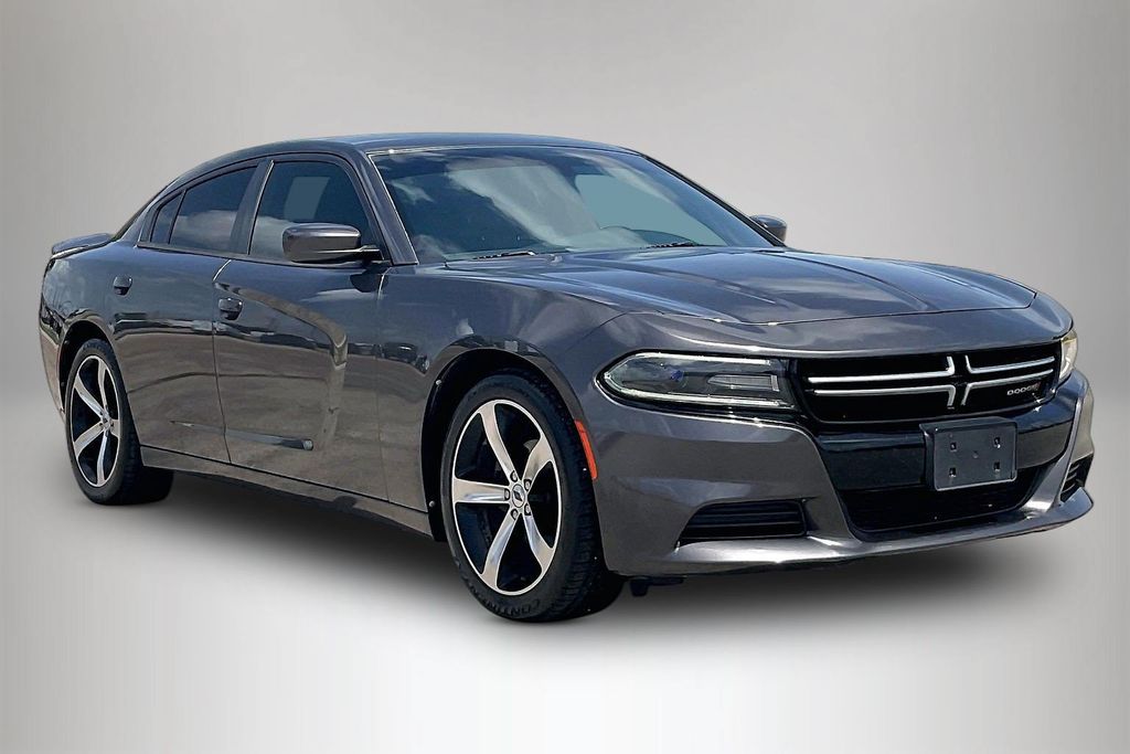 Gray (Granite Crystal Metallic Clearcoat) 2017 Dodge Charger Sedan Rear-Wheel Drive 8-Speed Automatic