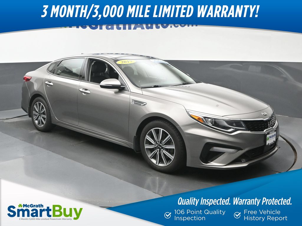 Titanium Silver 2019 Kia Optima Sedan  7-Speed Automatic