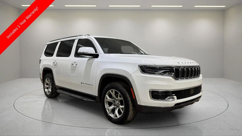 Bright White Clearcoat 2022 Jeep Wagoneer SUV / Crossover Four-Wheel Drive 8-Speed Automatic