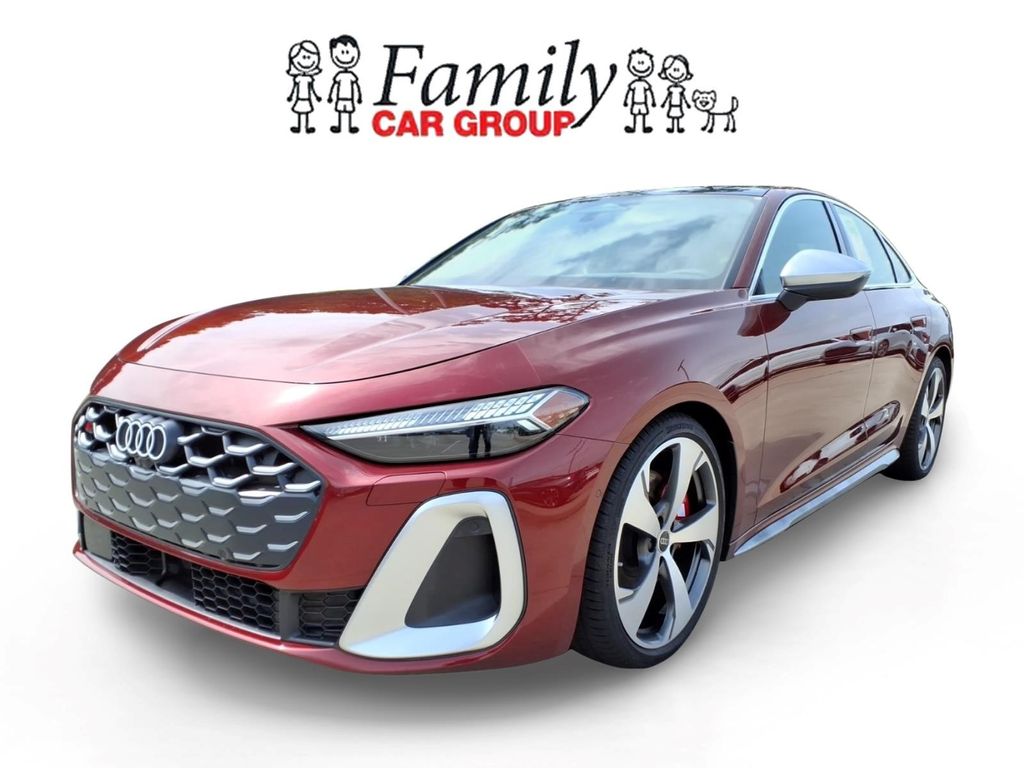 Grenadine Red Metallic 2025 Audi S5 Sedan All-Wheel Drive 7-Speed Automatic