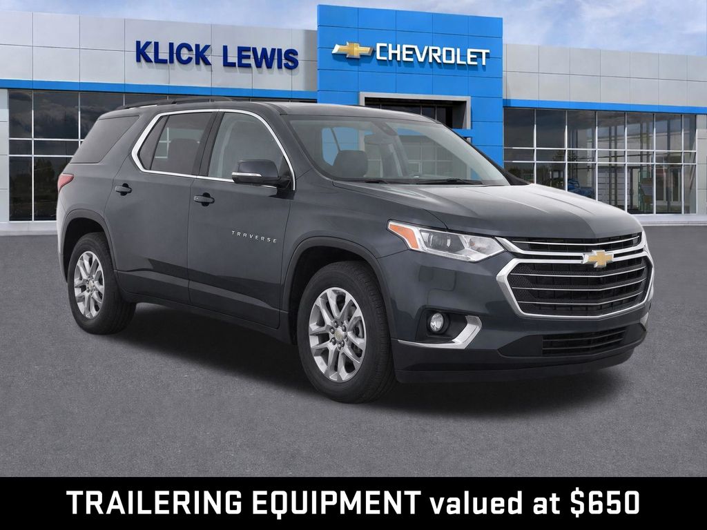 2020 Chevrolet Traverse 3LT Gray at Klick Lewis Buick Chevrolet
