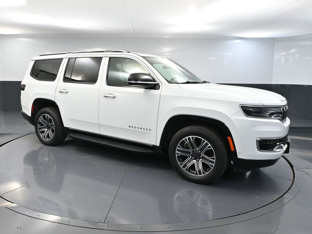 Bright White Clearcoat 2023 Jeep Wagoneer SUV / Crossover Four-Wheel Drive 8-Speed Automatic