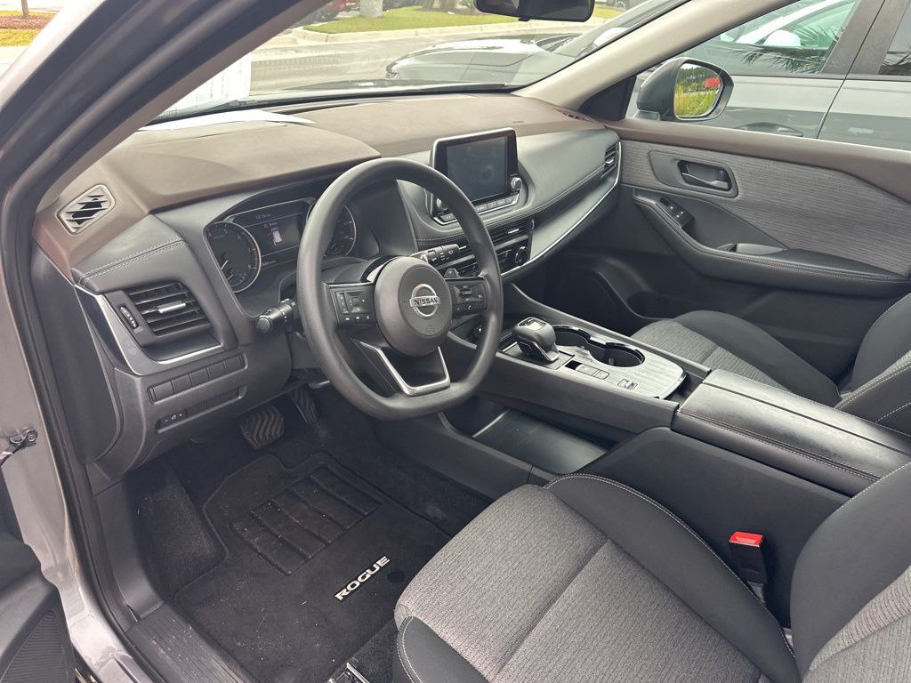 2021 Gun Metallic Nissan Rogue S FWD SUV
