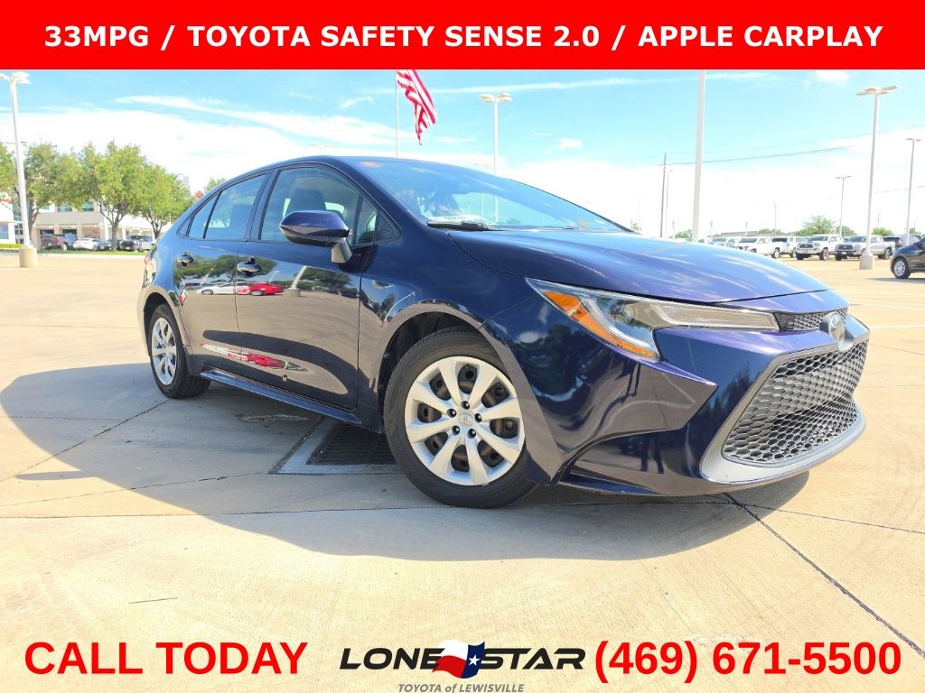 Blueprint 2020 Toyota Corolla LE FWD Sedan Front-Wheel Drive Continuously Variable Transmission