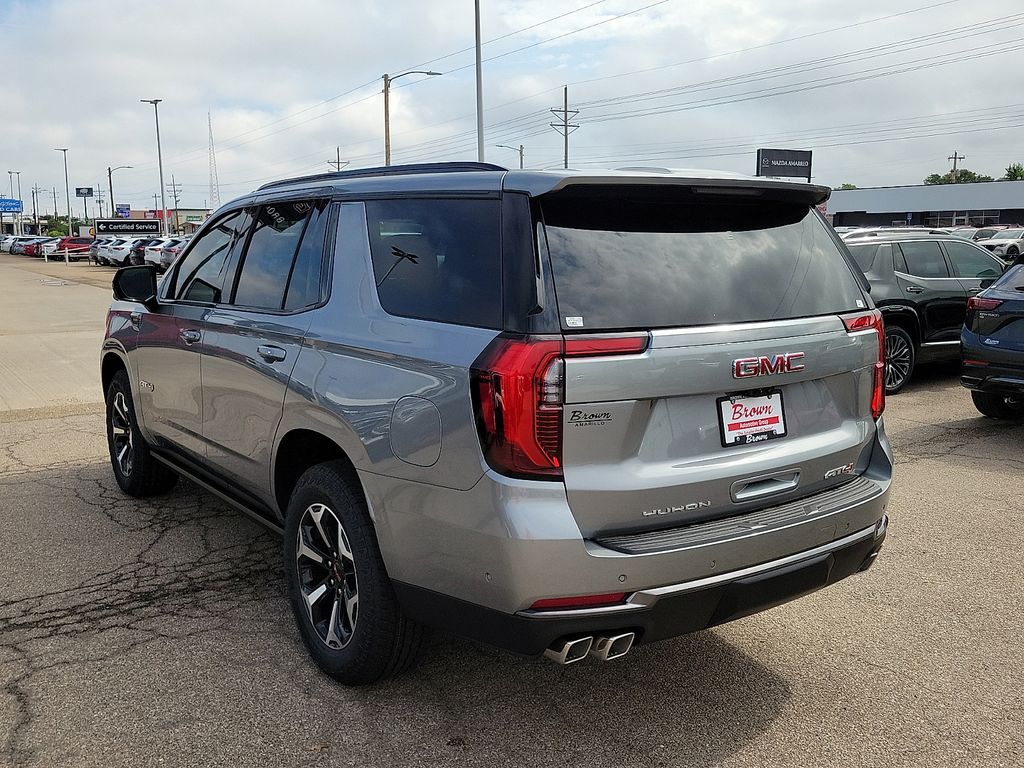 2026 GMC Yukon AT4 Silver at Brown Buick GMC