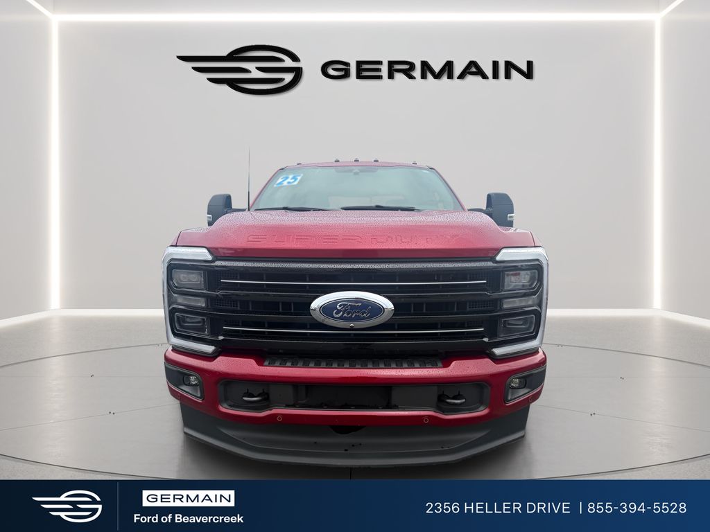 Used 2025 Red Ford Platinum image 3