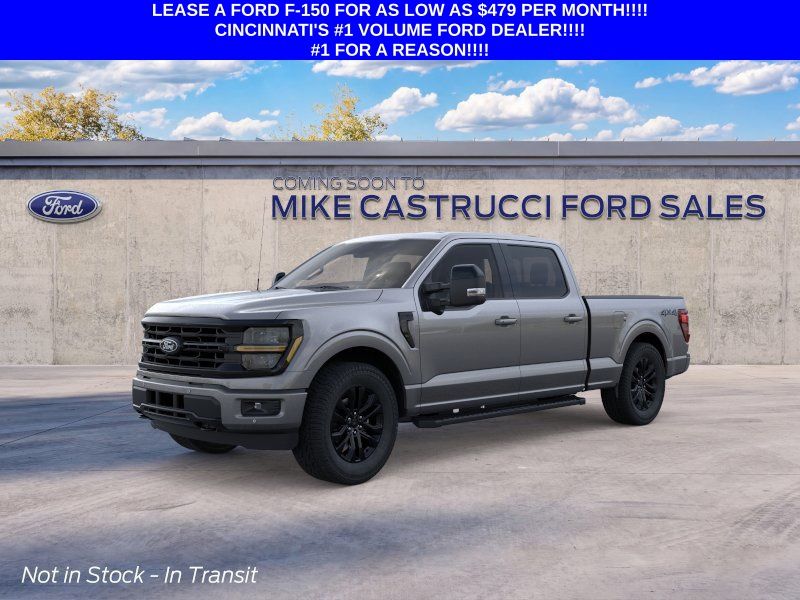 Carbonized Gray Metallic 2026 Ford F-150 Pickup Truck Four-Wheel Drive Automatic