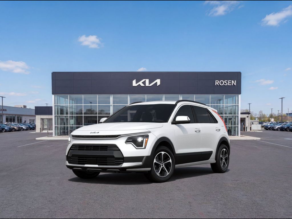 Snow White Pearl 2026 Kia Niro SUV / Crossover Front-Wheel Drive 6-Speed Dual Clutch