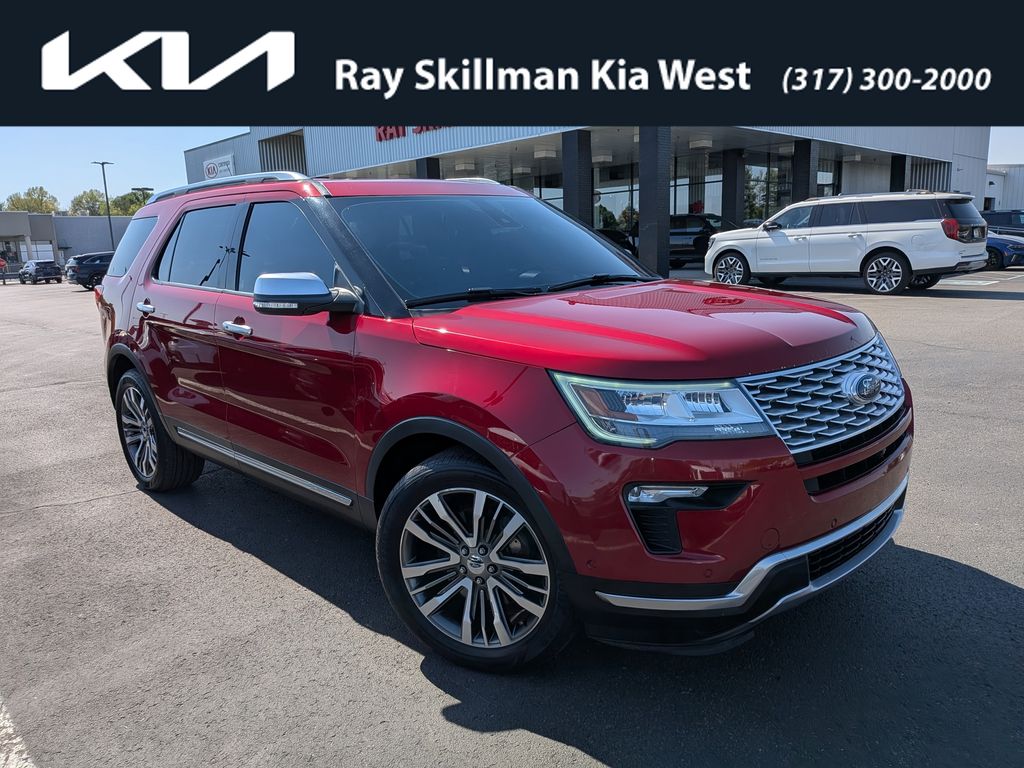 Pre-Owned 2018 Ford Explorer Platinum 4D Sport Utility in