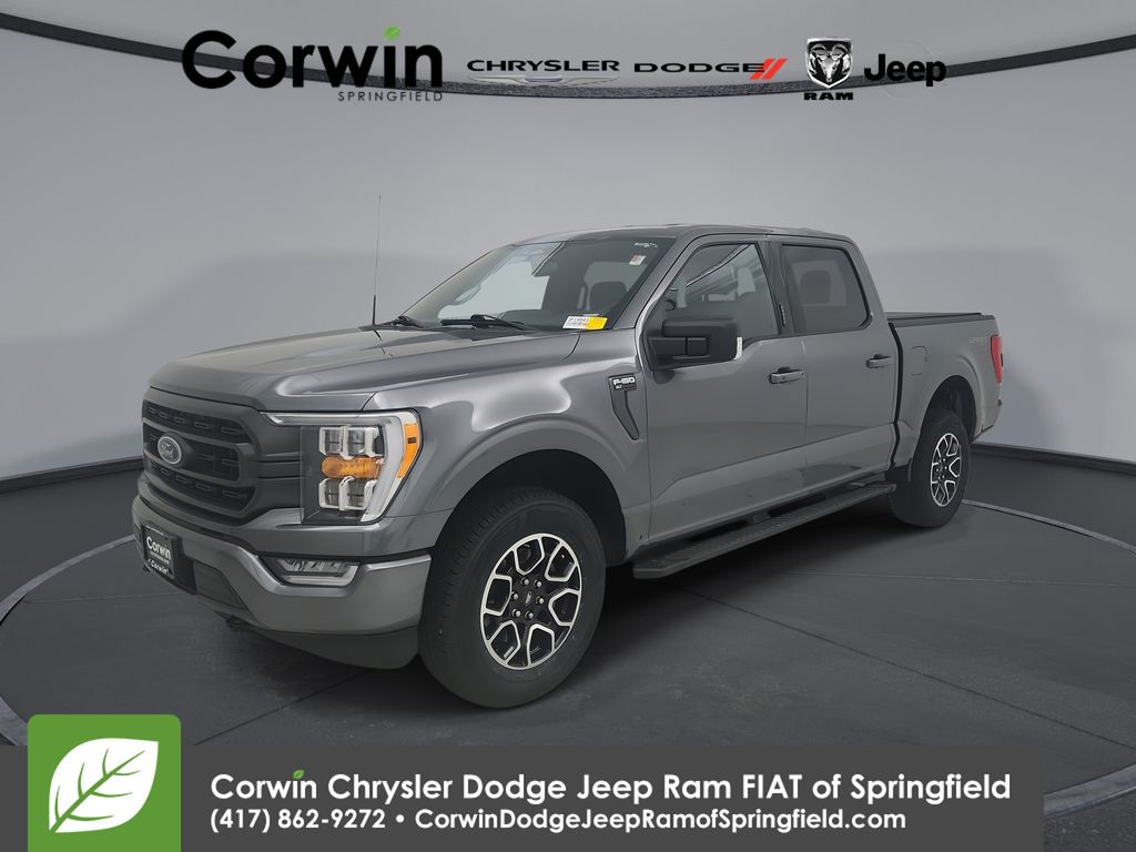 Gray Metallic 2023 Ford F-150 Pickup Truck Four-Wheel Drive Automatic