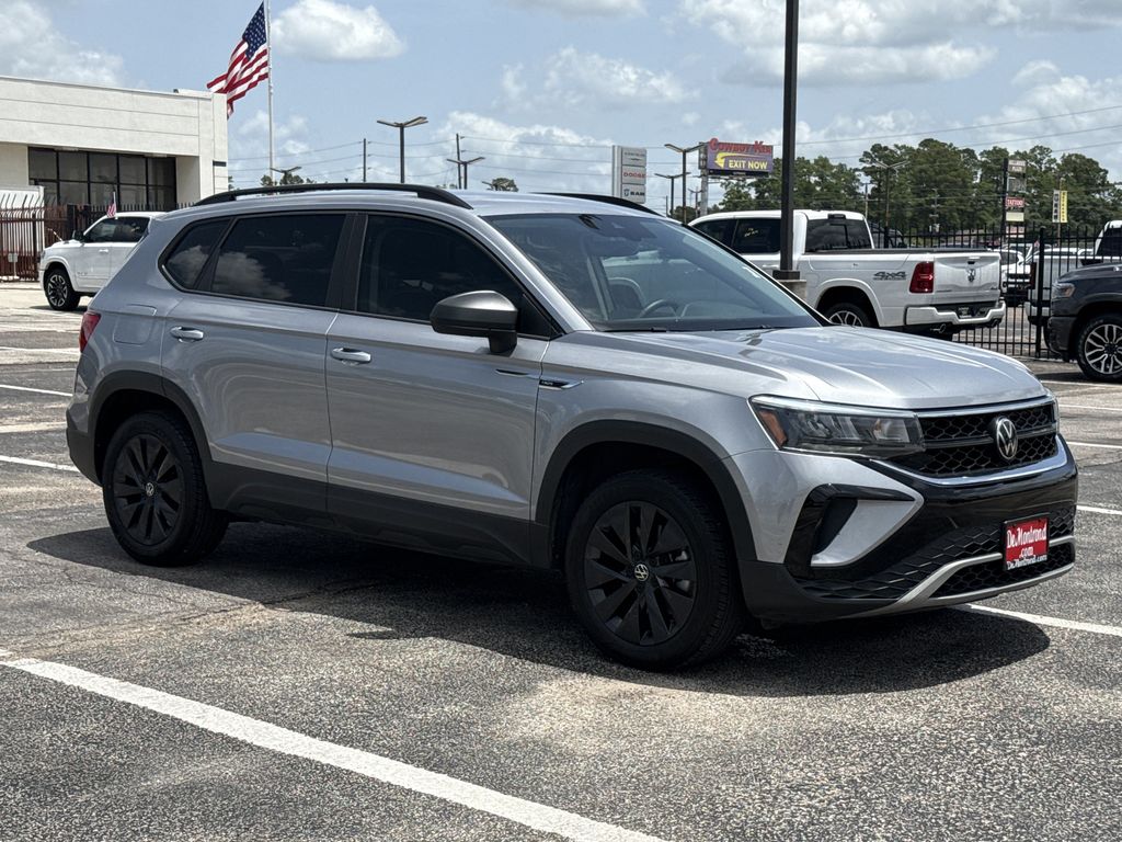 2023 Volkswagen Taos 1.5T S Silver at Classic Elite Chevrolet Sugar Land