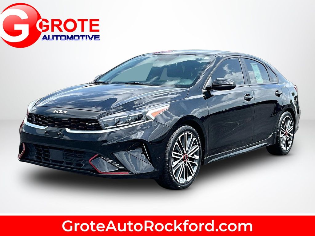 Aurora Black Pearl 2024 Kia Forte Sedan Front-Wheel Drive 7-Speed Automatic