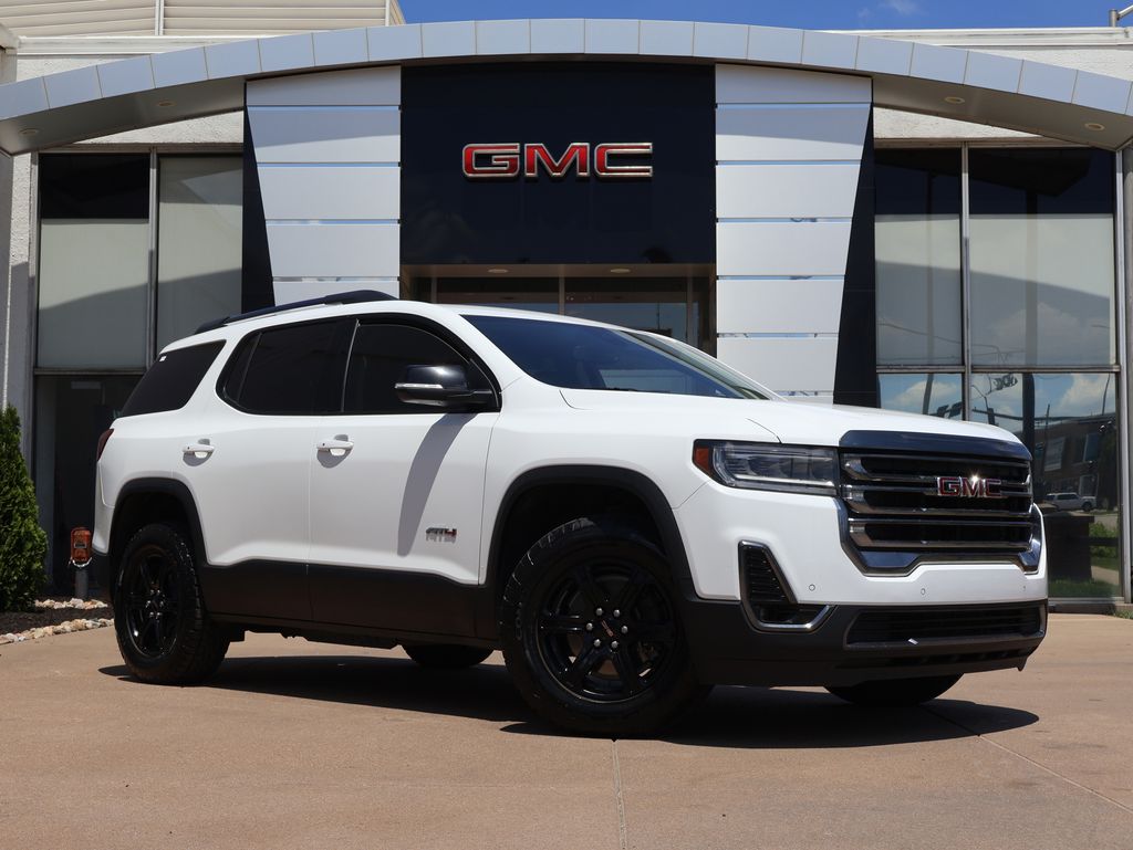 Summit White 2023 GMC Acadia SUV / Crossover Four-Wheel Drive 9-Speed Automatic