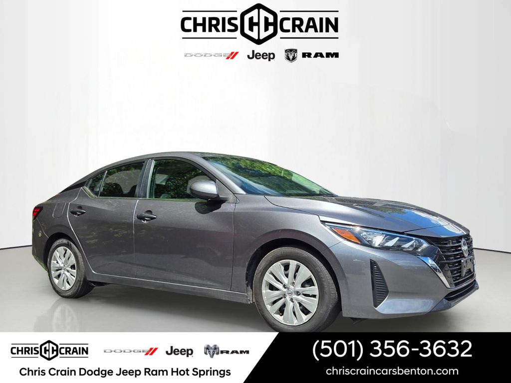 Gray (Gun Metallic) 2024 Nissan Sentra Sedan Front-Wheel Drive Continuously Variable Transmission