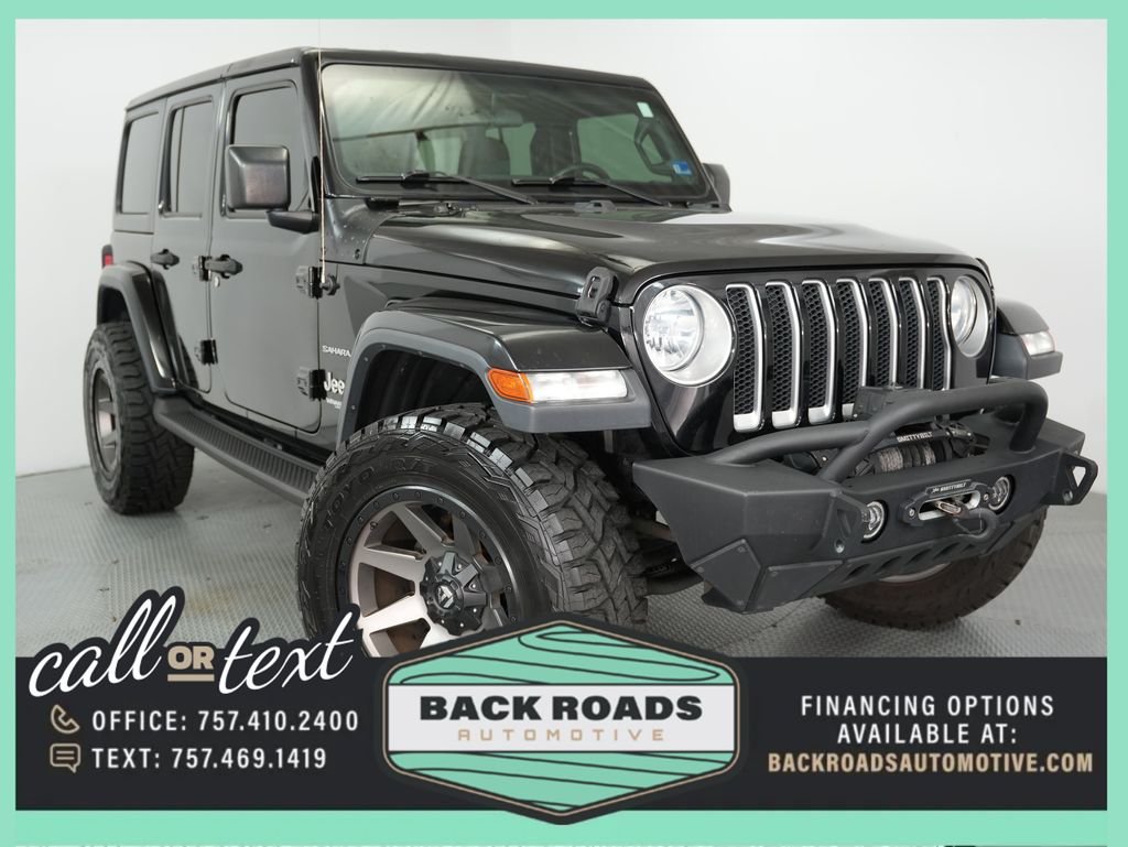 2018 Jeep Wrangler Unlimited Sahara 4WD