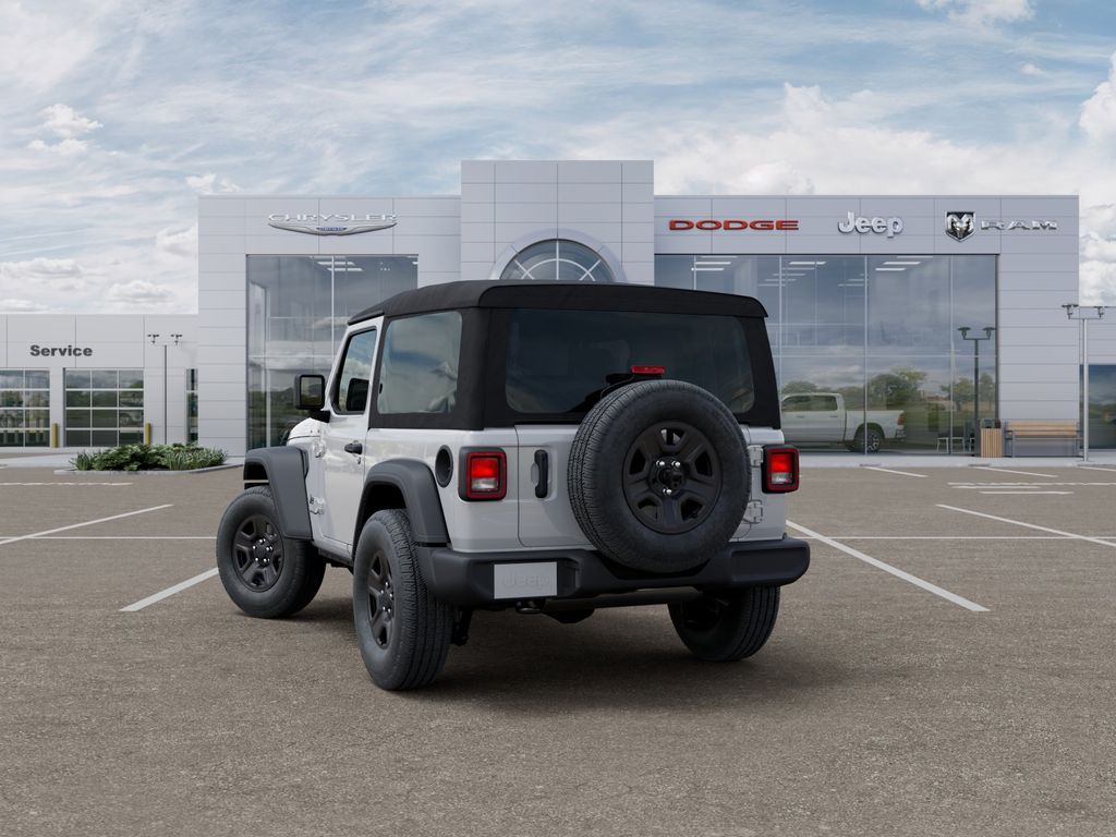 New 2026 Bright White Clearcoat Jeep Sport image 3