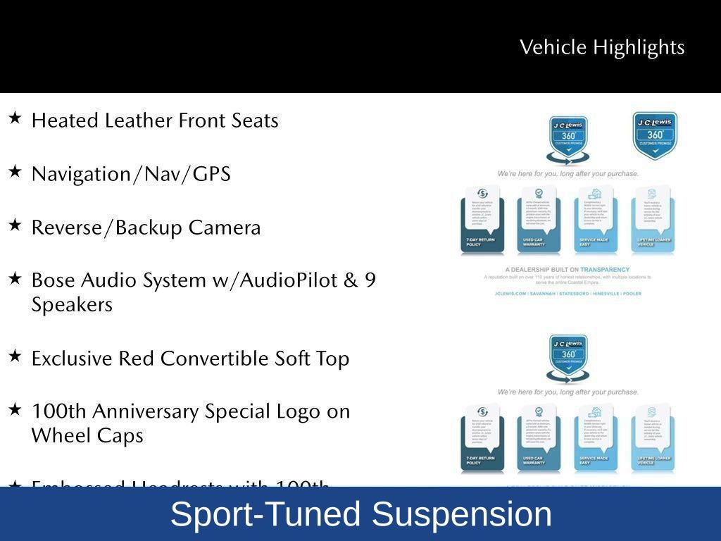 2020 Mazda MX-5 Miata 100th Anniversary