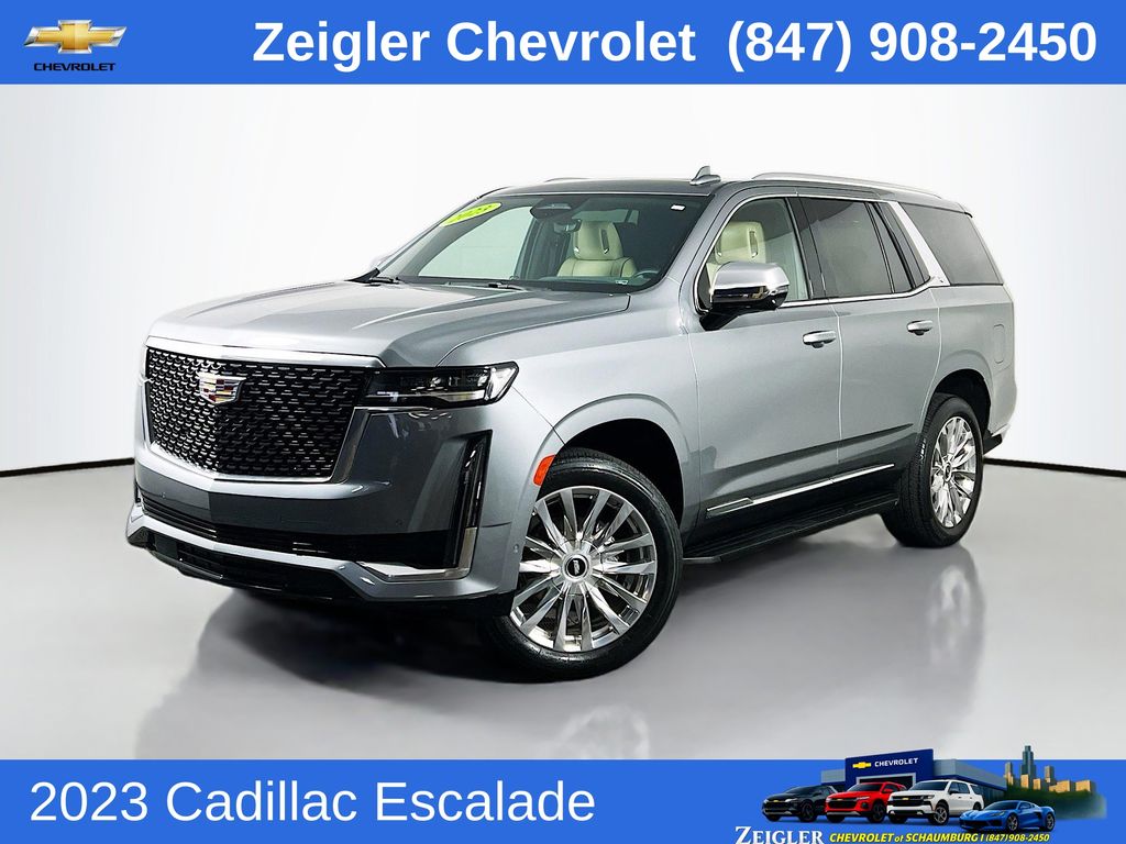 Gray 2023 Cadillac Escalade SUV / Crossover Four-Wheel Drive Automatic