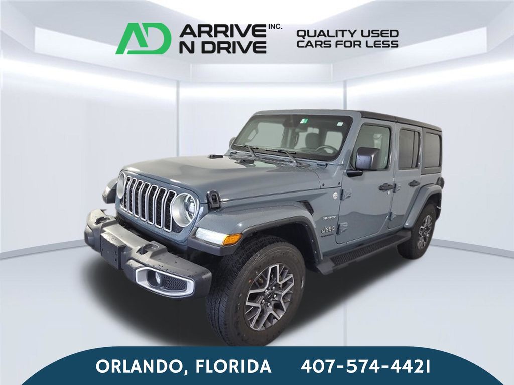 Gray (Granite Crystal Metallic Clearcoat) 2024 Jeep Wrangler SUV / Crossover Four-Wheel Drive 8-Speed Automatic