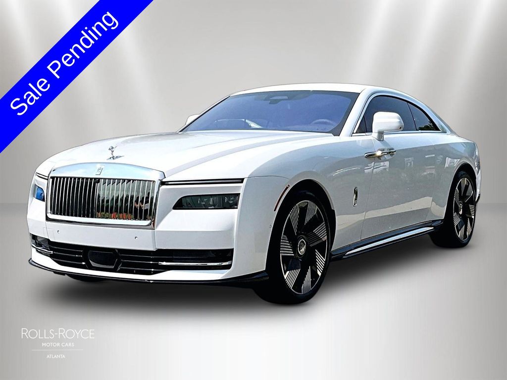 Arctic White 2025 Rolls-Royce Spectre Coupe All-Wheel Drive 1-Speed Automatic