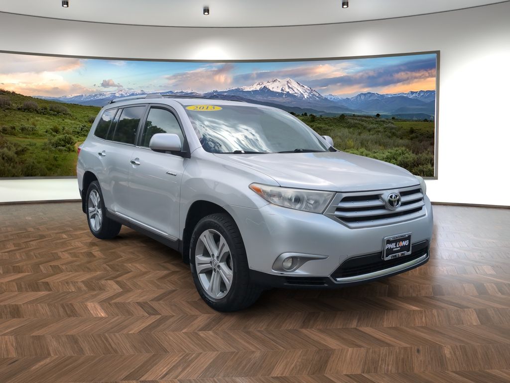 Classic Silver Metallic 2013 Toyota Highlander Limited AWD SUV / Crossover All-Wheel Drive 5-Speed Automatic Overdrive