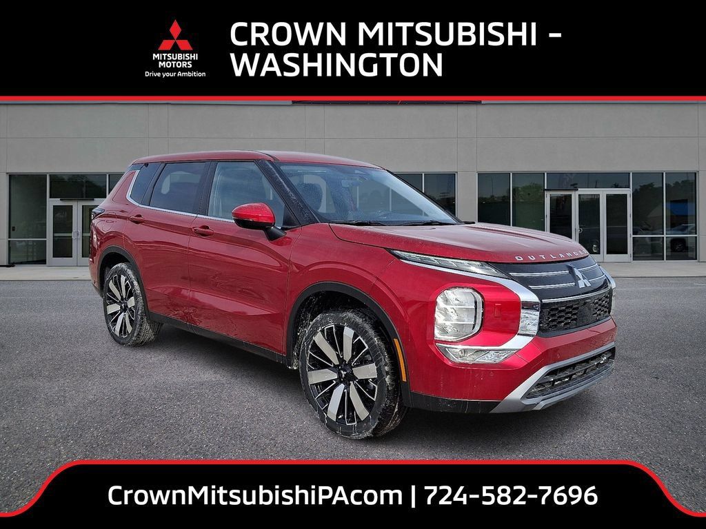 Red Diamond 2026 Mitsubishi Outlander SUV / Crossover Front-Wheel Drive Continuously Variable Transmission
