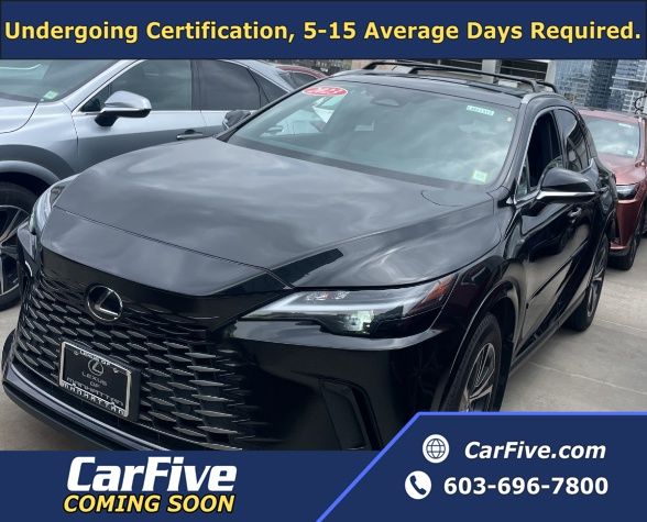 Black (Caviar) 2023 Lexus RX SUV / Crossover All-Wheel Drive 8-Speed Automatic