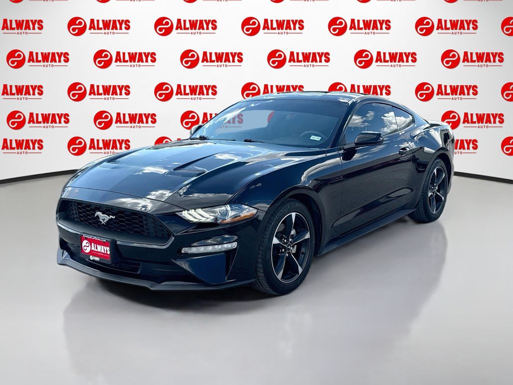 Shadow Black 2019 Ford Mustang Coupe Rear-Wheel Drive Automatic