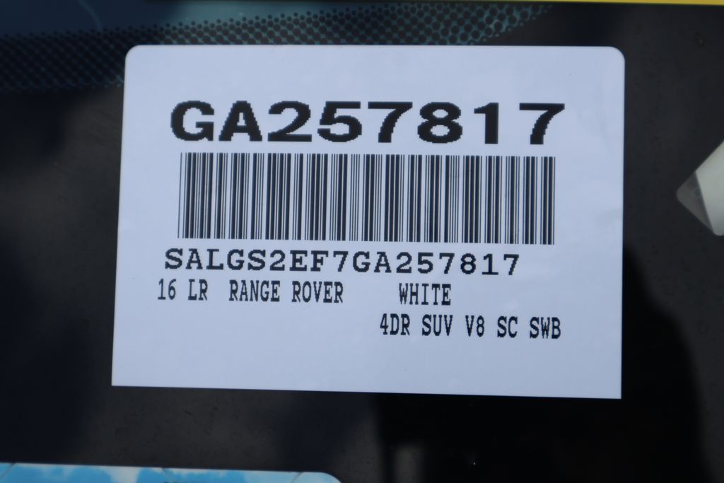 Thumbnail: 2016 Land Rover Range Rover - 7