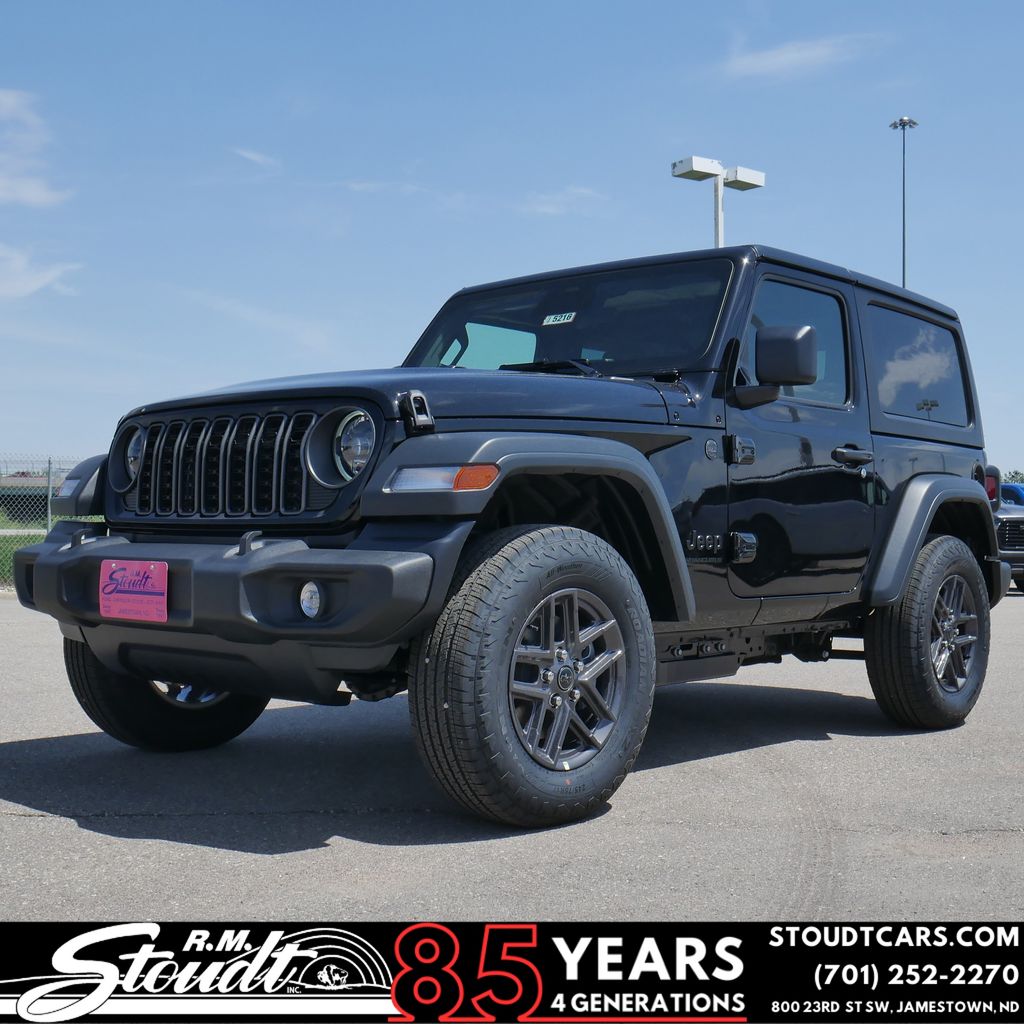 Black Clearcoat 2026 Jeep Wrangler SUV / Crossover Four-Wheel Drive 6-Speed Manual