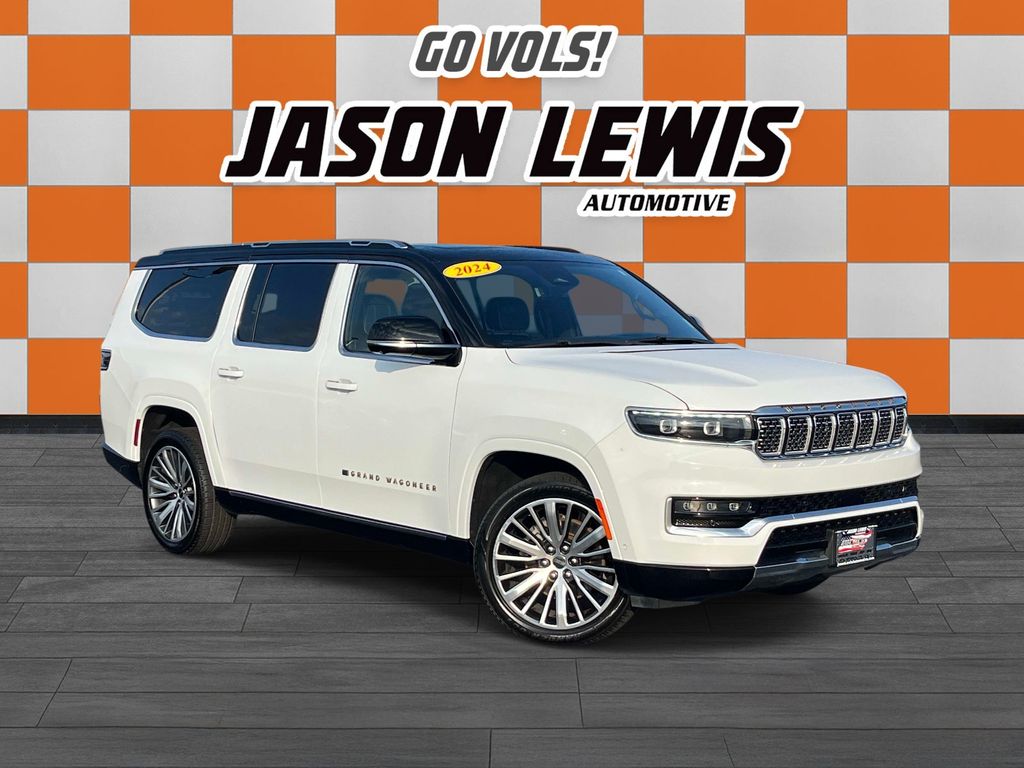 Bright White Clearcoat 2024 Jeep Grand Wagoneer L SUV / Crossover Four-Wheel Drive 8-Speed Automatic