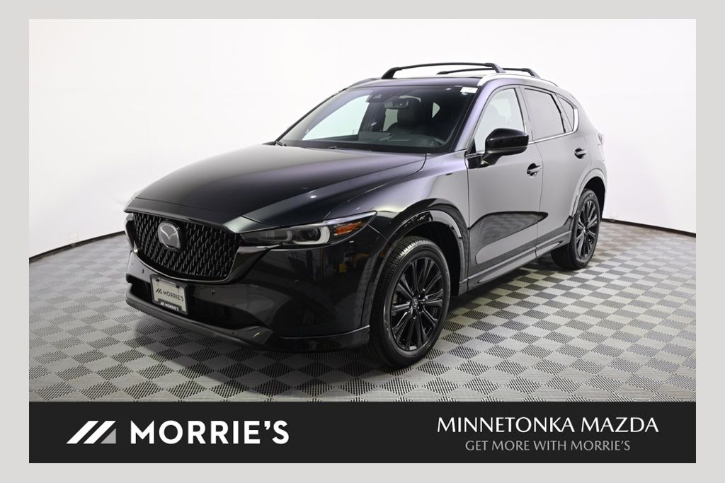 Jet Black 2025 Mazda CX-5 2.5 Turbo Premium AWD SUV / Crossover All-Wheel Drive 6-Speed Automatic
