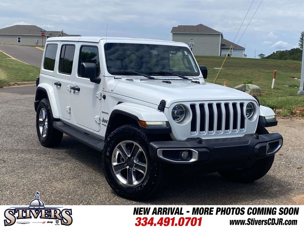 Bright White Clearcoat 2021 Jeep Wrangler SUV / Crossover Four-Wheel Drive 8-Speed Automatic
